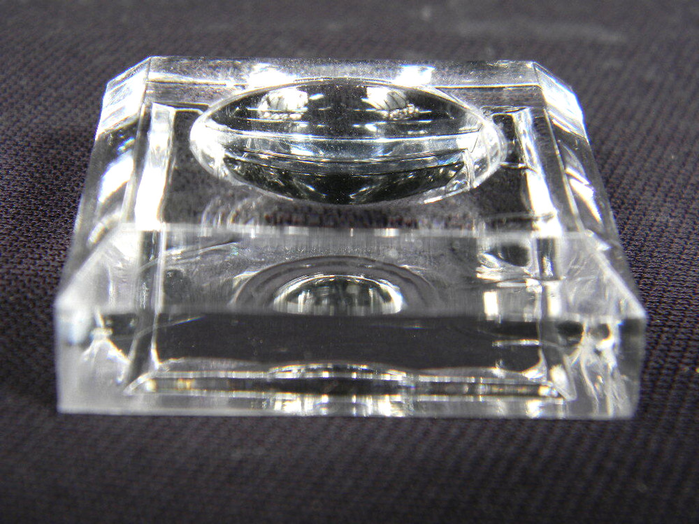 Egg Ball Sphere Display Stand Clear Lucite Medium Size