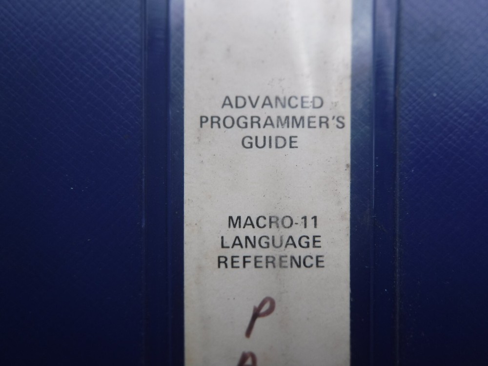 Digital Equipment RT-11 Advanced Programmer's Guide Manual AA-5280B-TC Mar 1978