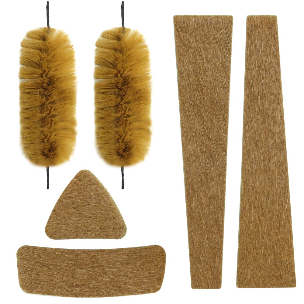 oubert Archery Bow String Silencers Kit Fur Arrow Rest Leather Limb...