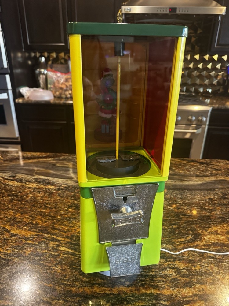 Grinch Gumball Candy Vending Machine