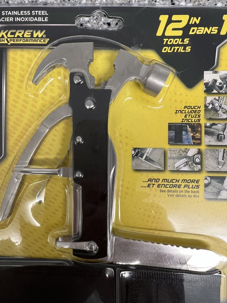 WOW! WorkCrew HIGH PERFORMANCE Multi-Tool (12 Tools in 1) & FAST FREE SHIP!!!!!