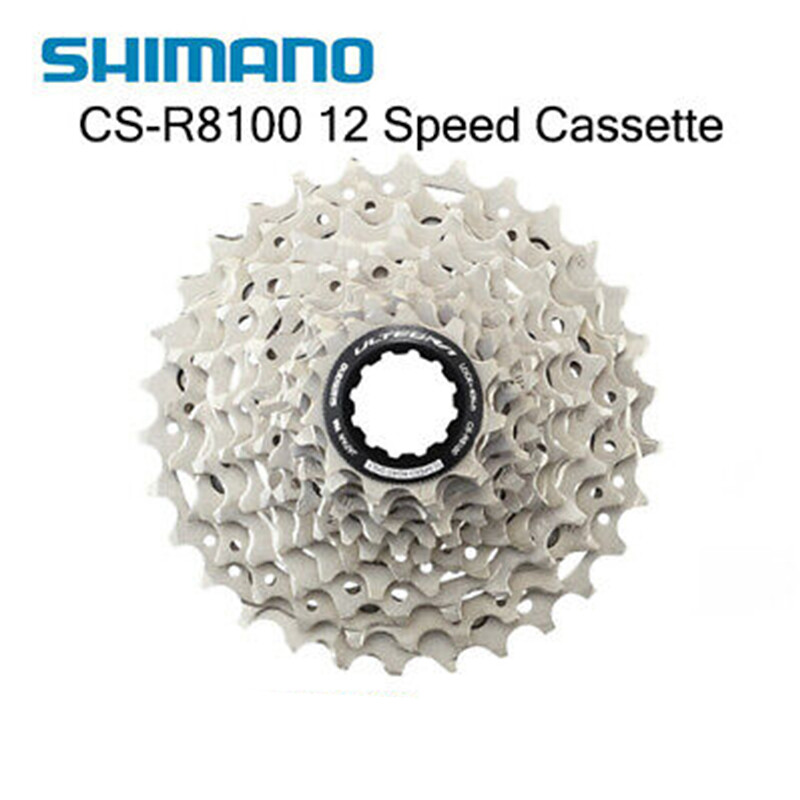 Shimano Ultegra CS-R8100 R8101 Hyperglide+ Casette 12-Speed 11-30T 11-34T Silver