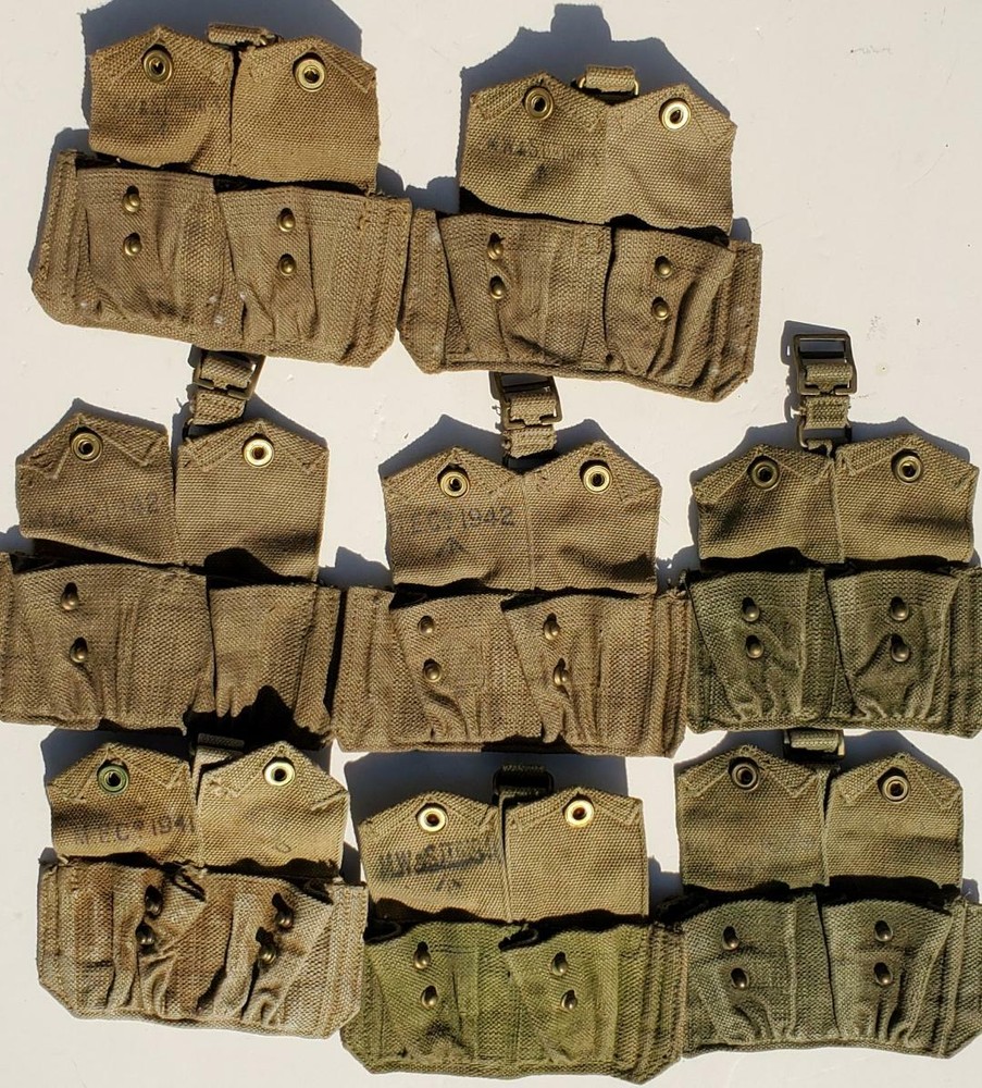 BRITISH WWII .303 FRONT AMMO POUCHES