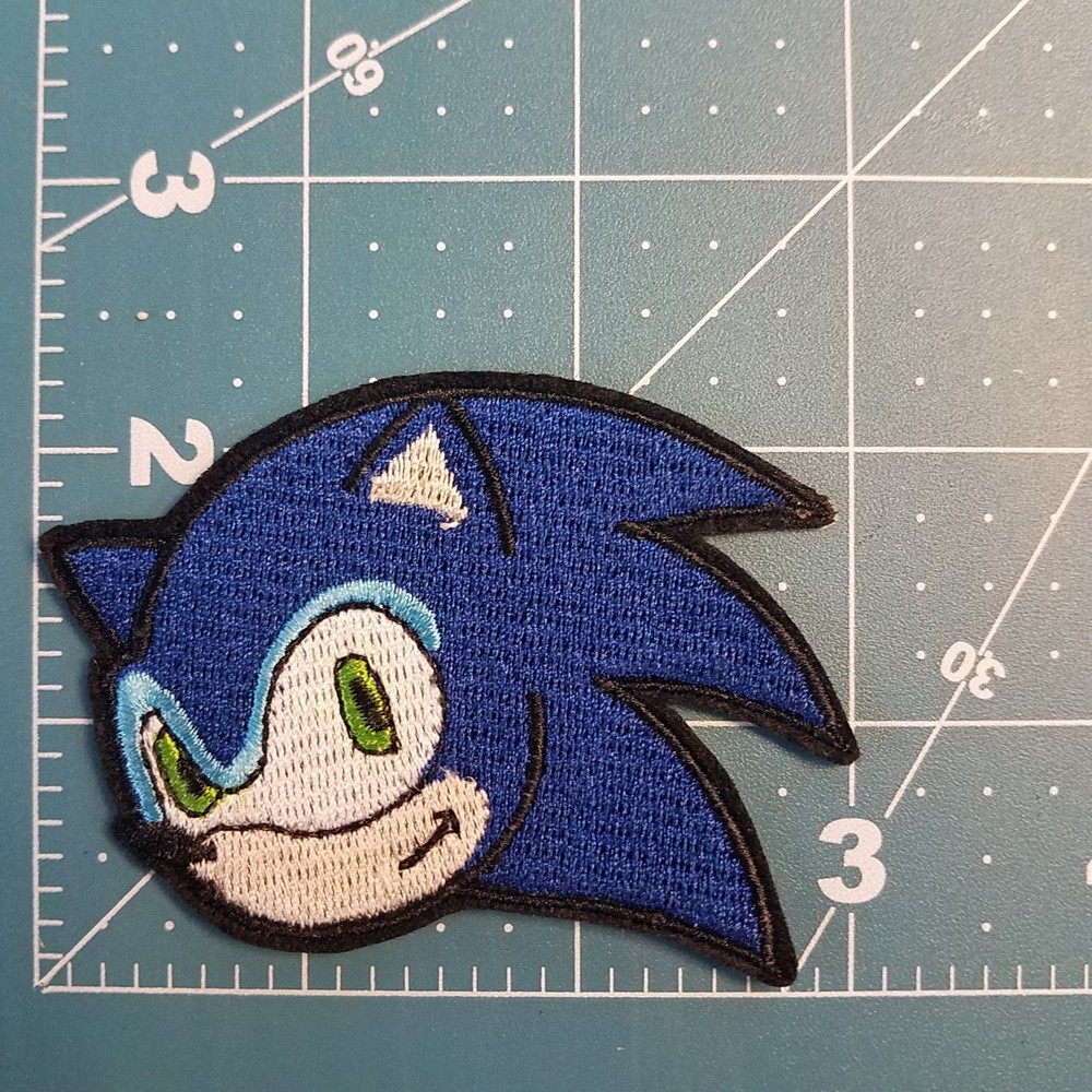 Sonic Head Patch 3 inches