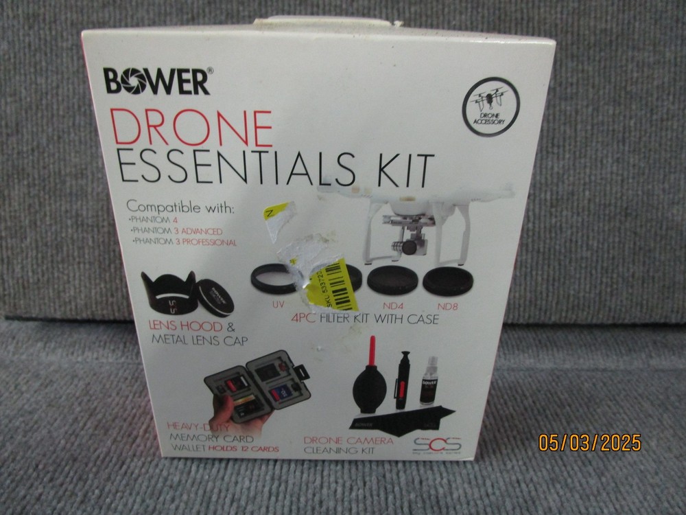 Bower Drone Essentials Kit DJI Phantom 3 Professional & Advanced & 4