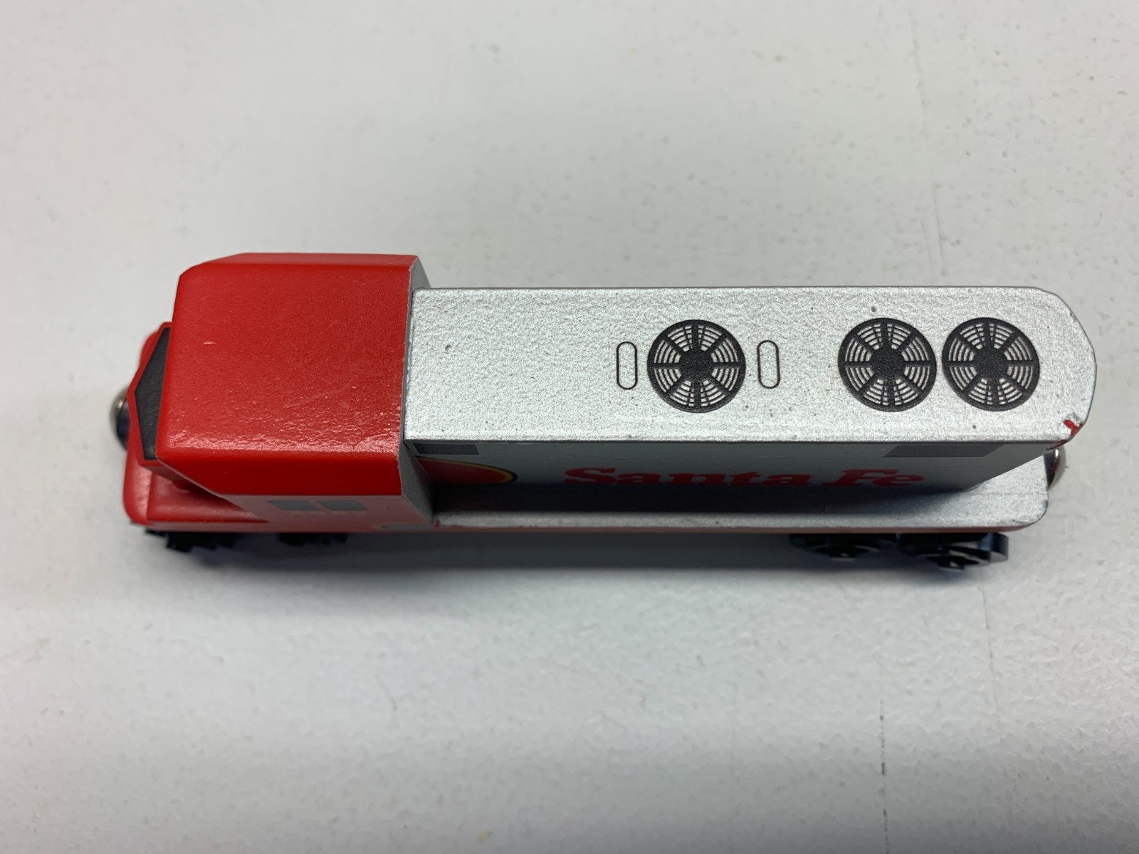 Whittle Shortline Railroad Santa Fe Locomotive 2007 3 piece set - Excellent!