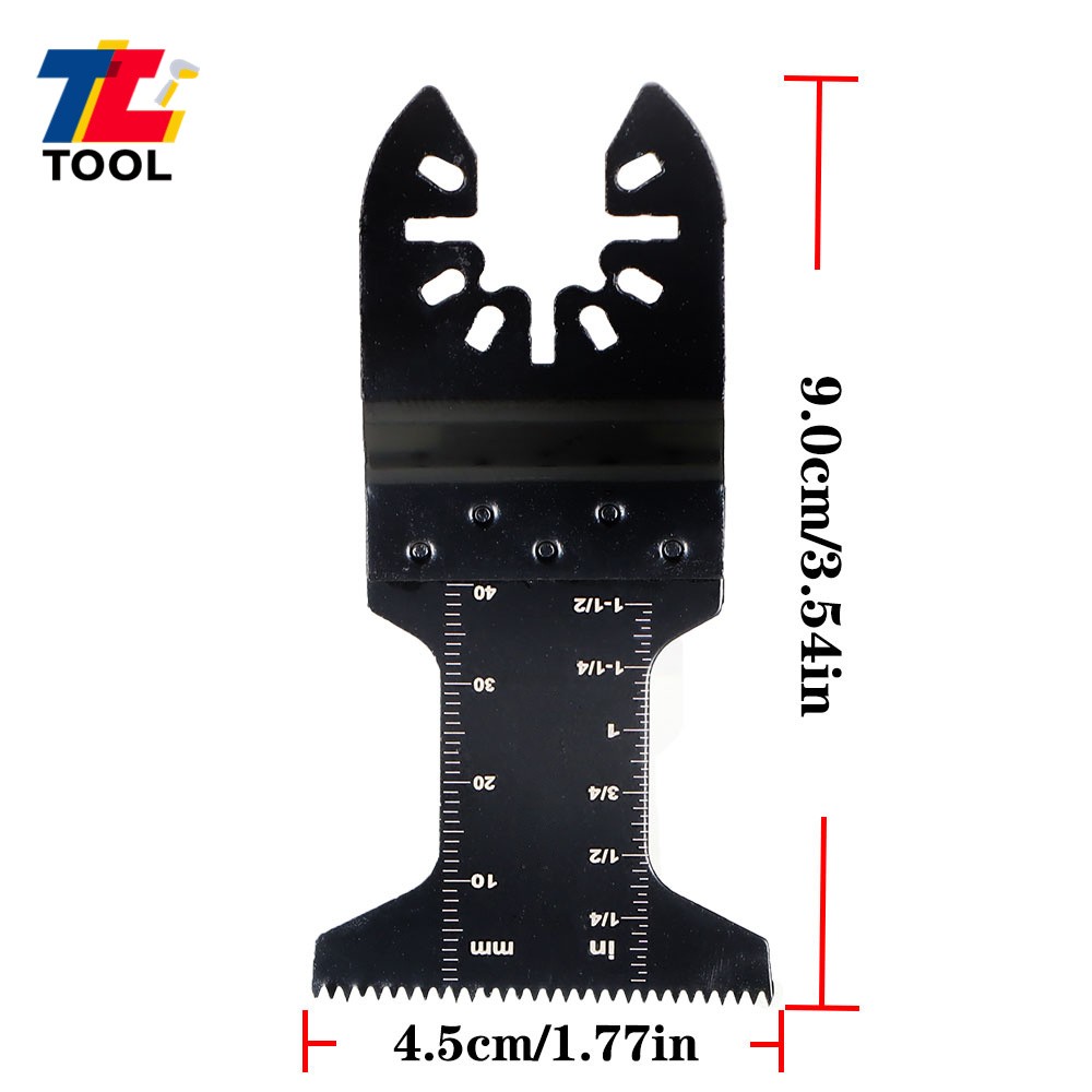 48 Pack Bi-Metal Oscillating Multi Tool Saw Blades 24Pcs 1-3/8 & 24Pcs 1-3/4