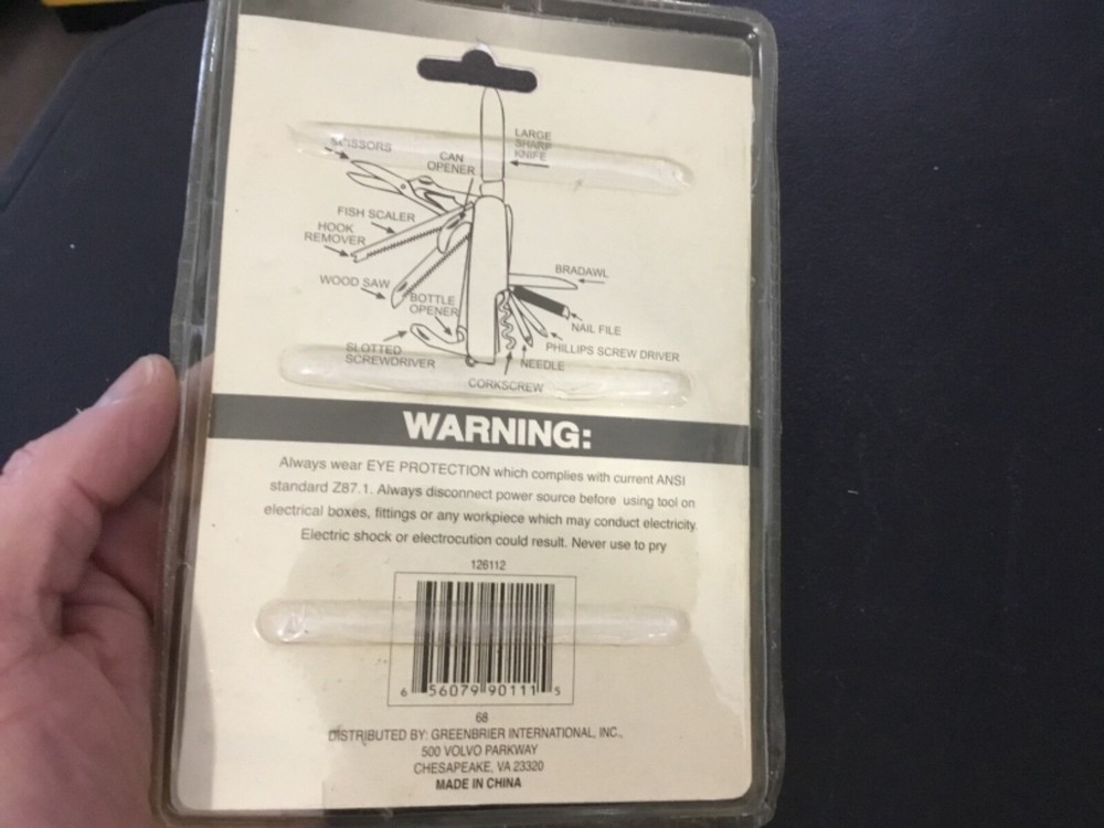 13 Function Army Knife Pocket Knife