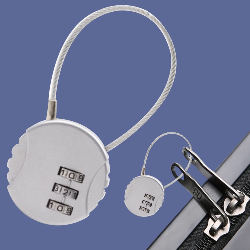 4 Pack Small Digit Combination Locker Locks School Toolbox Gym Use