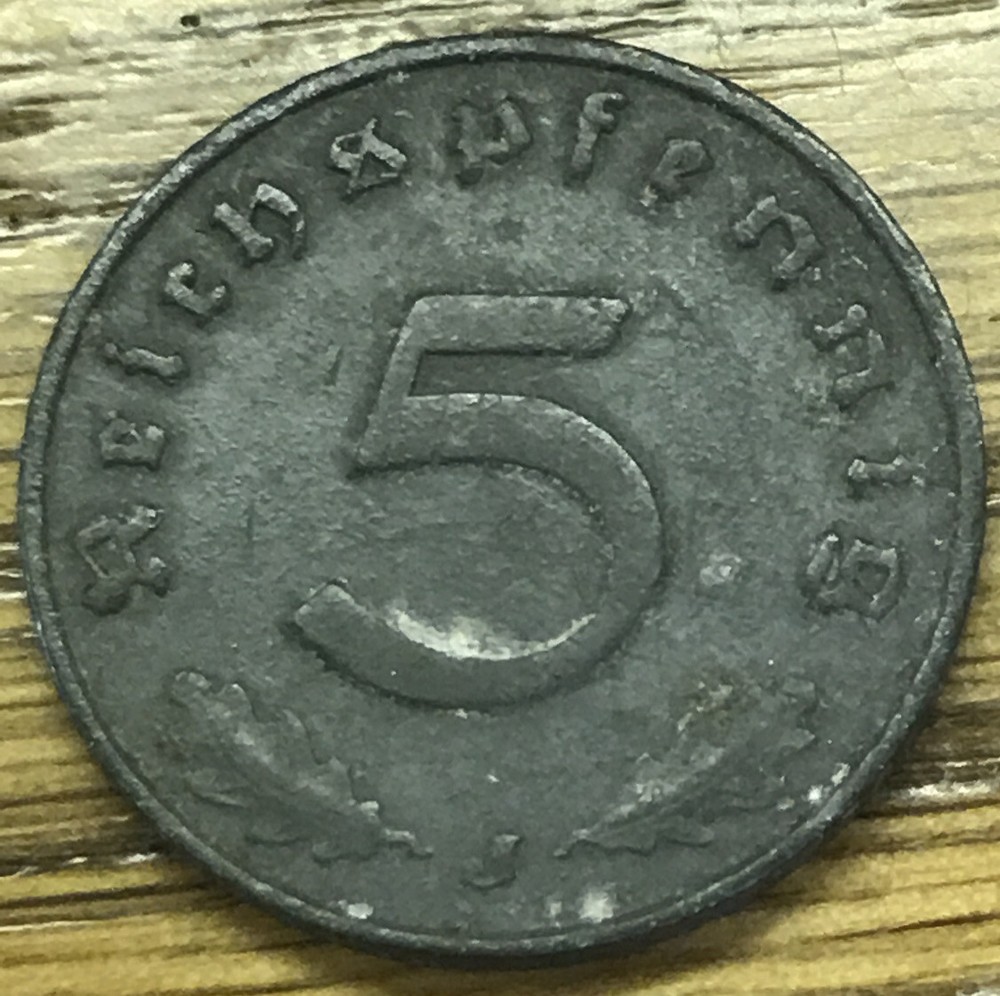 1940J Germany 5 Pfennig