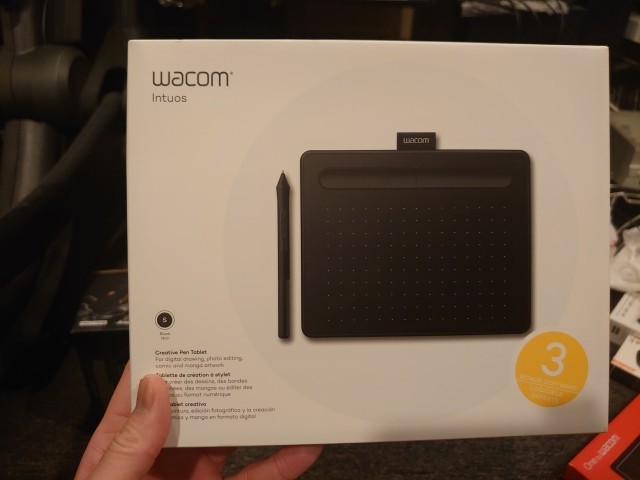 UNOPENED Wacom Intuos CTL-4100 Small Drawing Tablet - Black