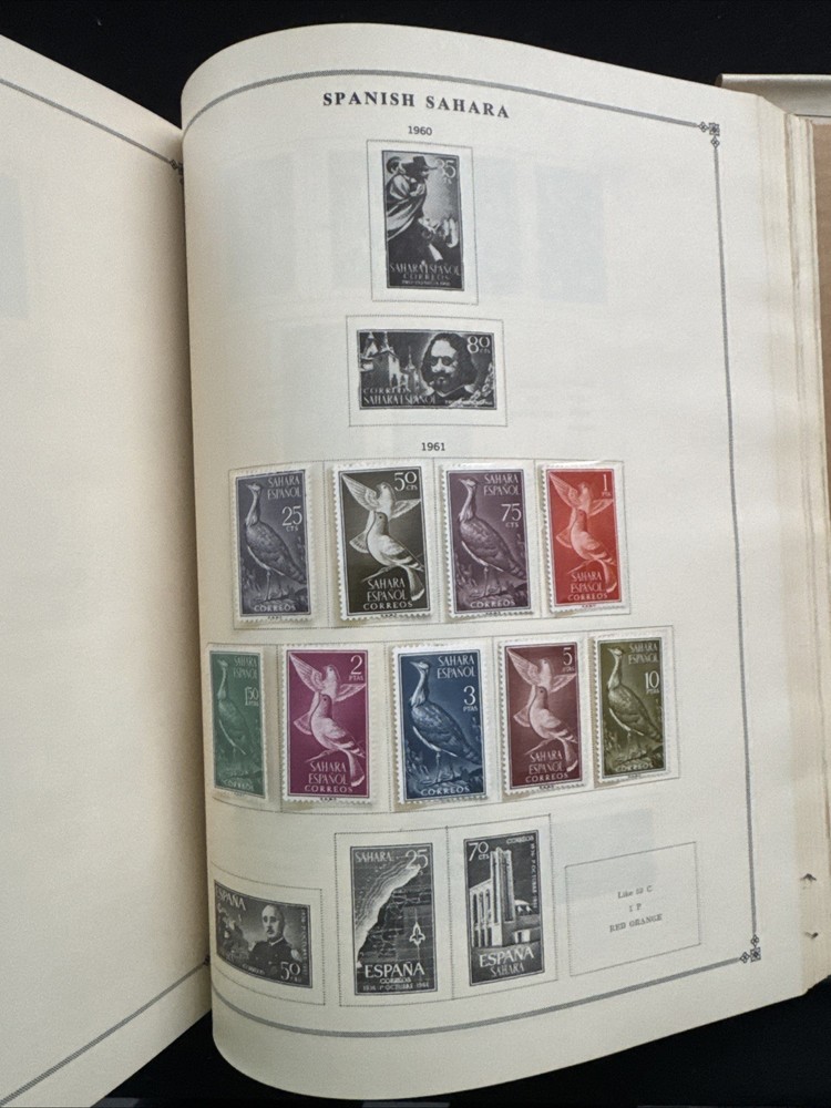 Scott International Blue Stamp Album 1960-1965 Part 5 V - Some Stamps
