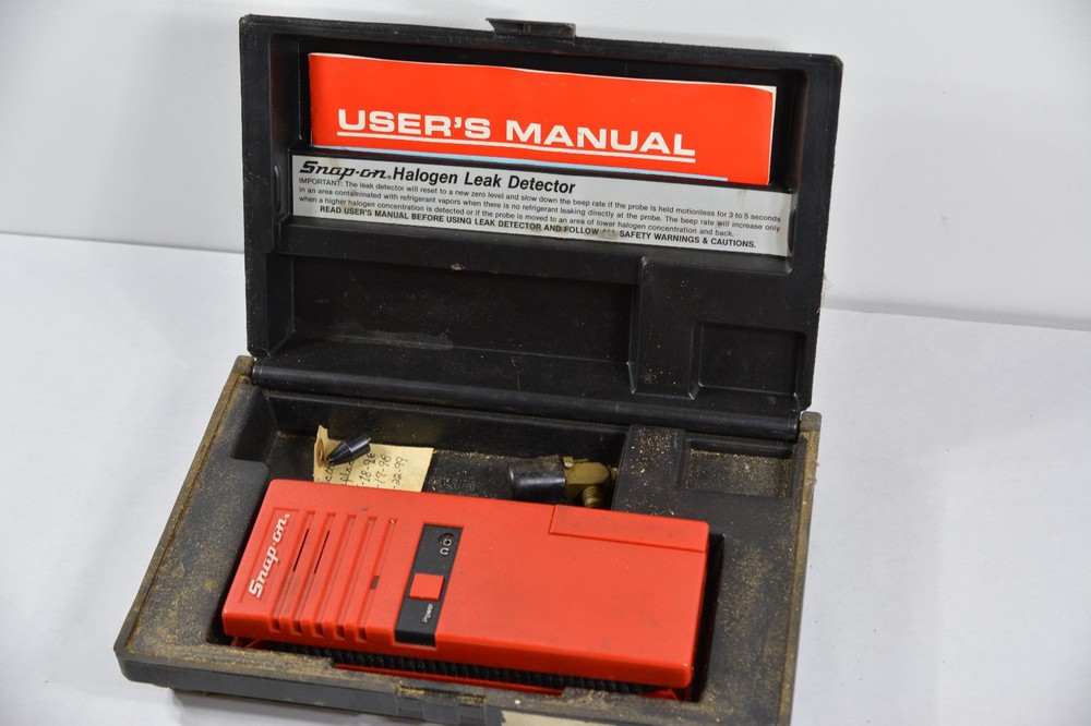 Snap-on ACT5555 Halogen Leak Detector tested working condition.