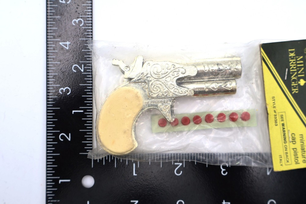 Mini Derringer Cap Pistol by Precise (Made in Italy)