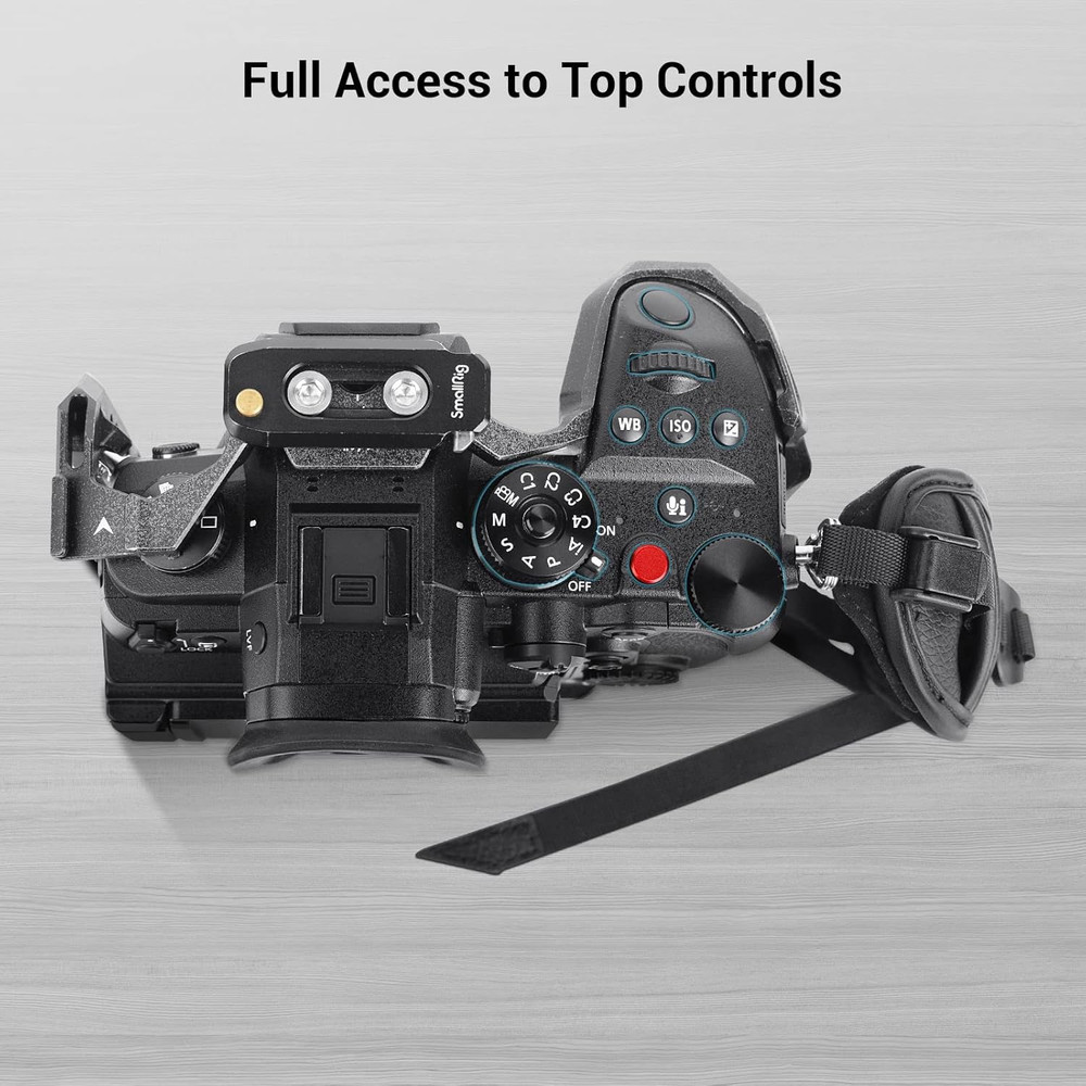 Camera Cage Wrist Strap, Hand Strap with Quick Adjustable and Detachable Design