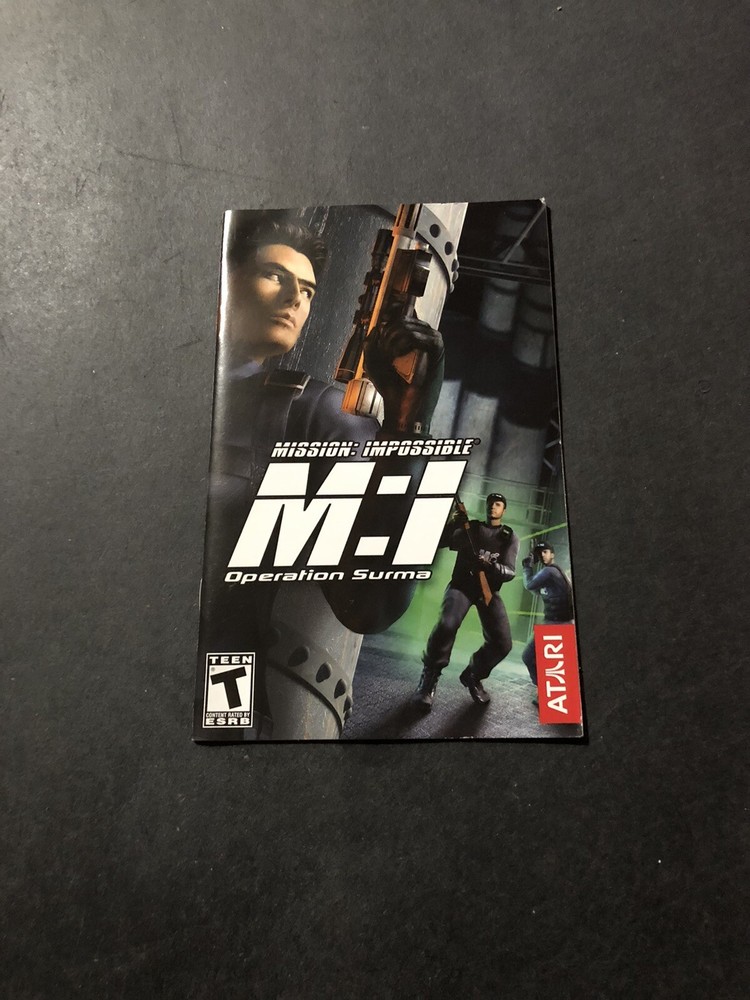 mission impossible operation surma ps2 manual Only