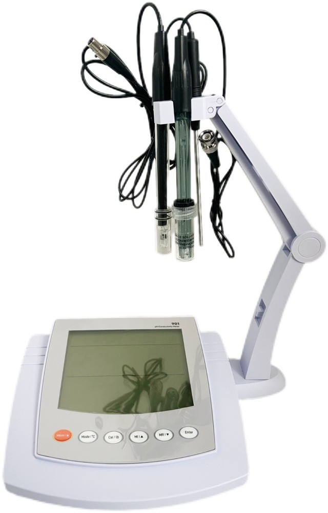 Benchtop pH mV TDS Conductivity Temp Dissolved Oxygen Tester Water Quality Meter
