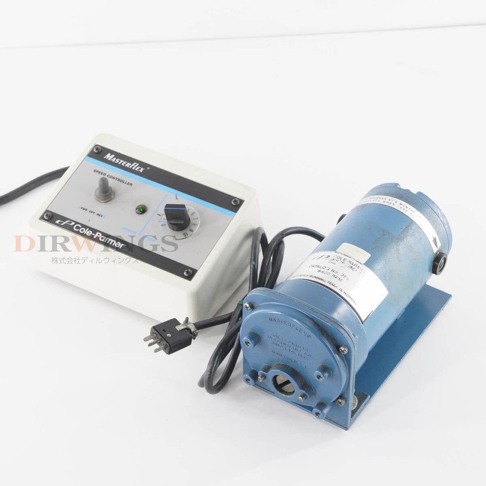 MASTERFlex Cole-Parmer Perfusion Peristaltic Pump Fluid Handling System Used+++