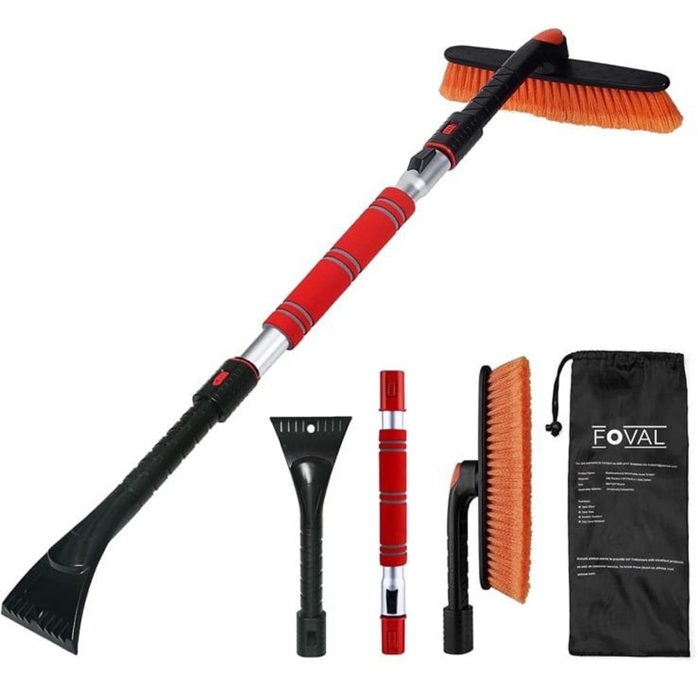Multifunctional extendable 2pack Snow scraper brand new in box scratch resistant