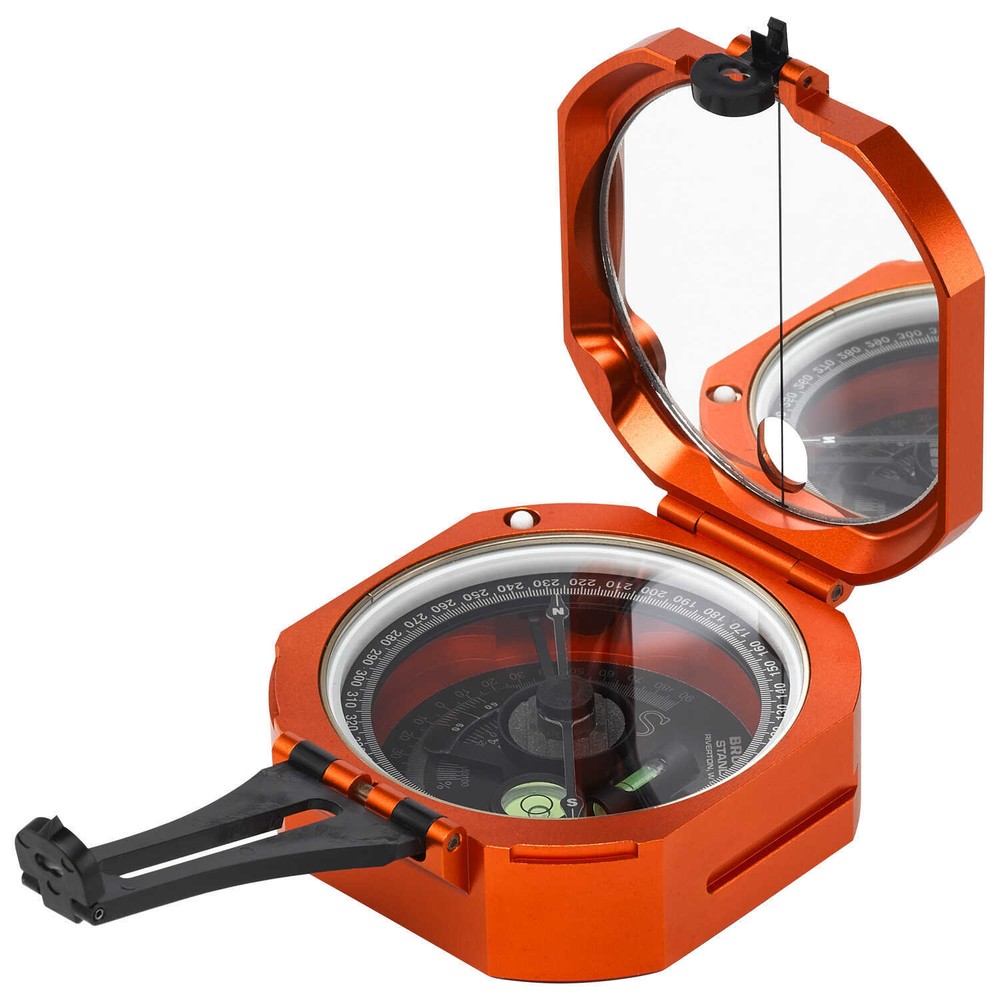Brunton Induction-Damped Standard Transit Orange Quadrant