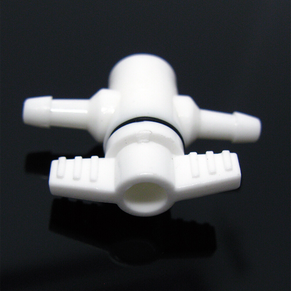5Pcs White Plastic 2 Ways Ink Connector Adapter For Inkjet Format Printer