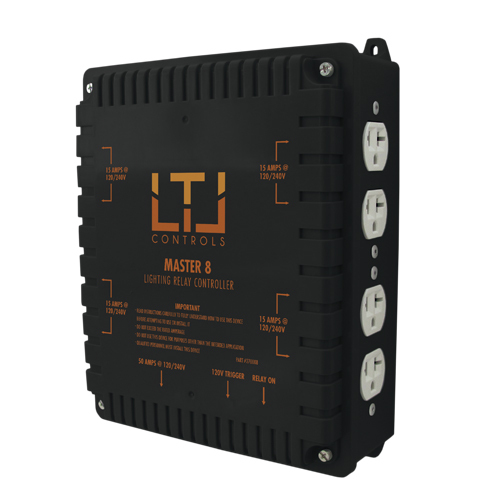 LTL Master 8 Lighting Relay Controller MLC Maximum (8) 1000W Ballast BAY HYDRO