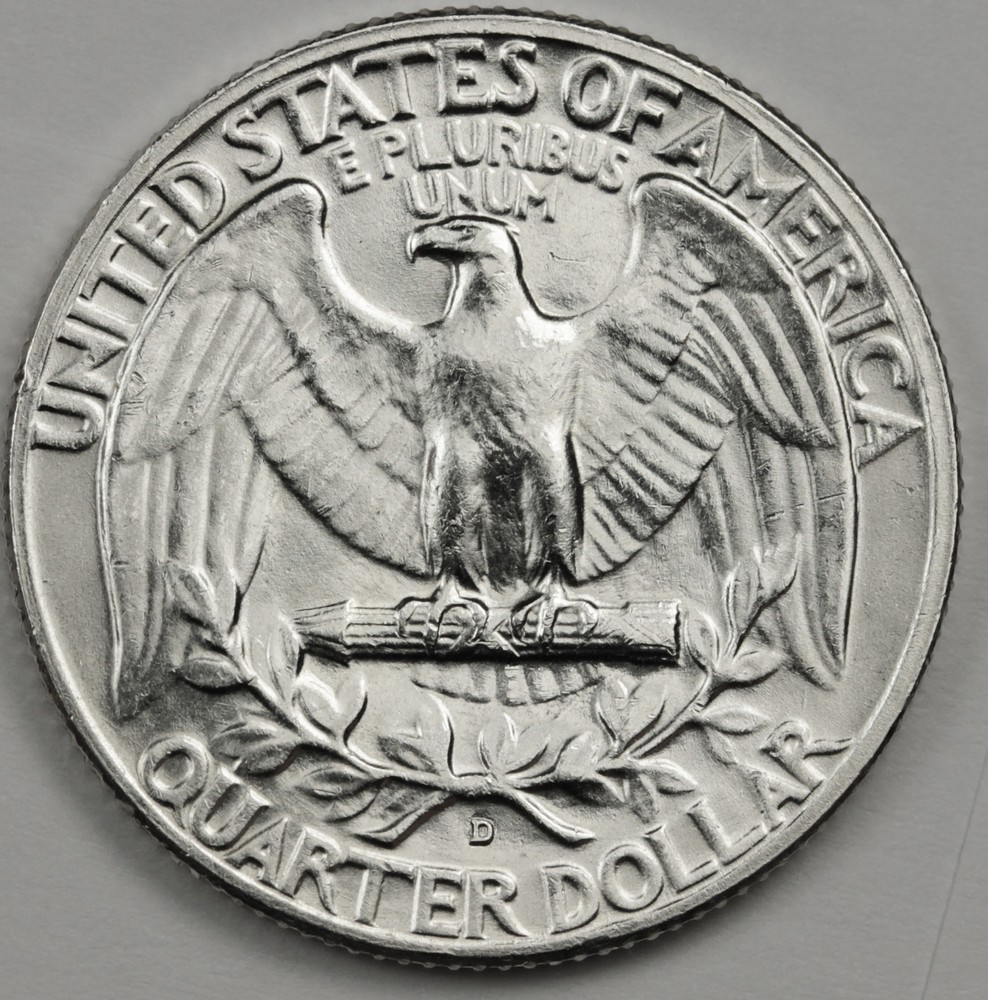 1957-d Washington Quarter. Nice B.U. 86775 (Inventory A)