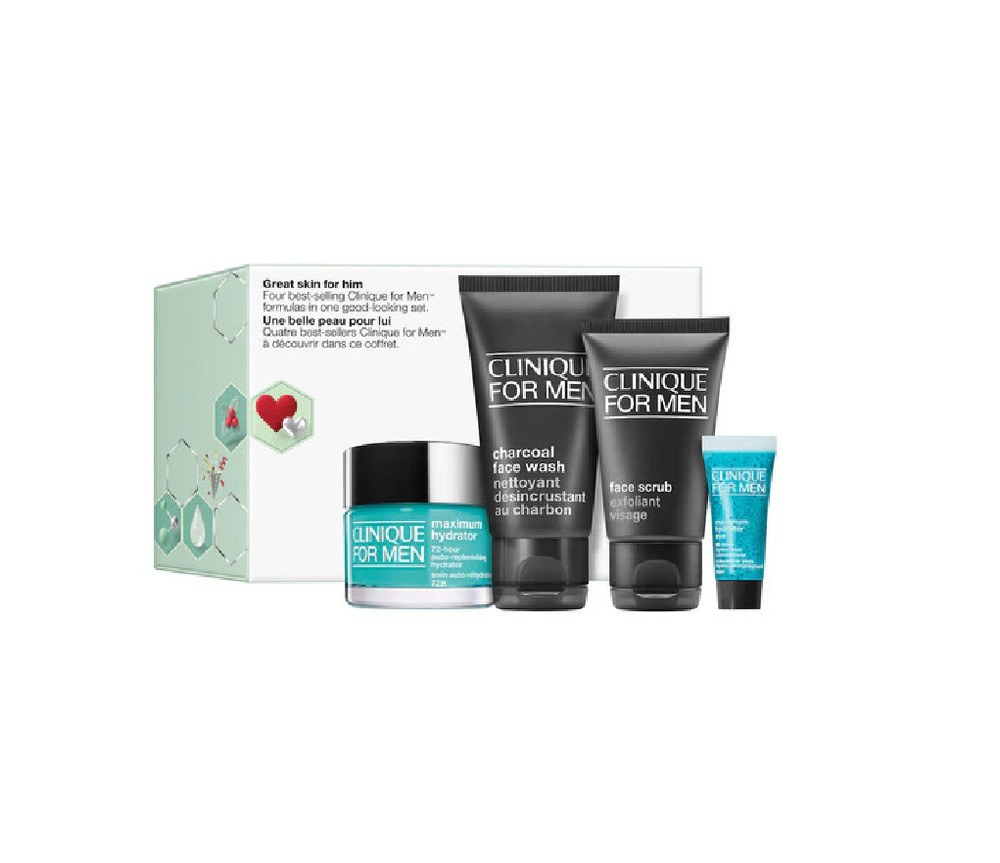 Clinique For Men, Set, Great Skin For Him, 4pc