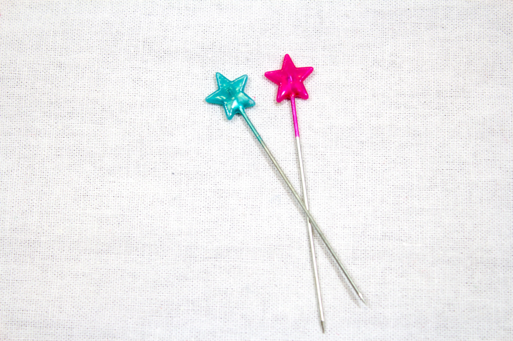 Long Hijab Pins- Stars