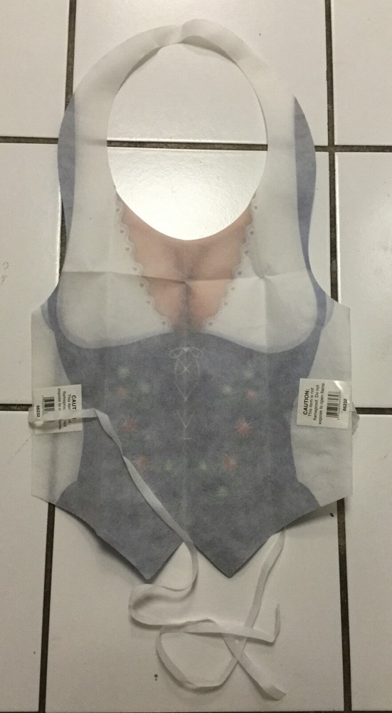 Beistle Plastic Fraulein Vest