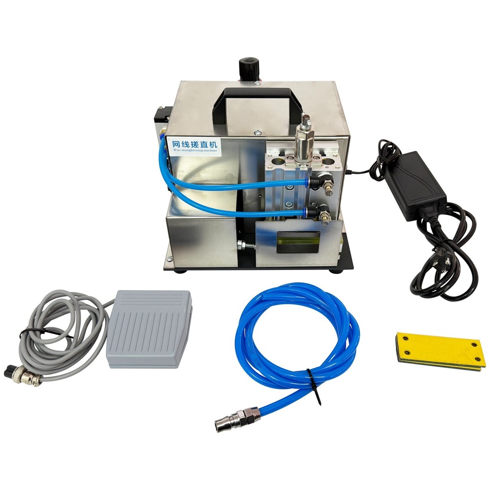 Network Cable Straightening Machine Pneumatic Twisted Pair Wire Straightener