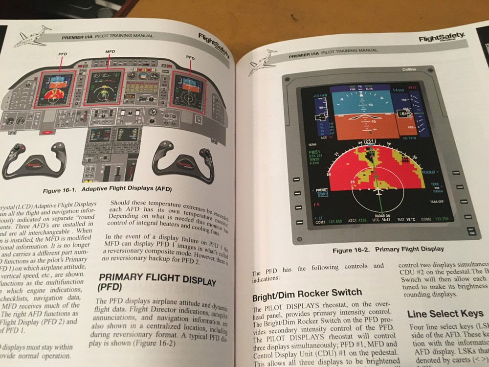 Hawker Beechcraft Premier 1/1A Pilot Training Manual
