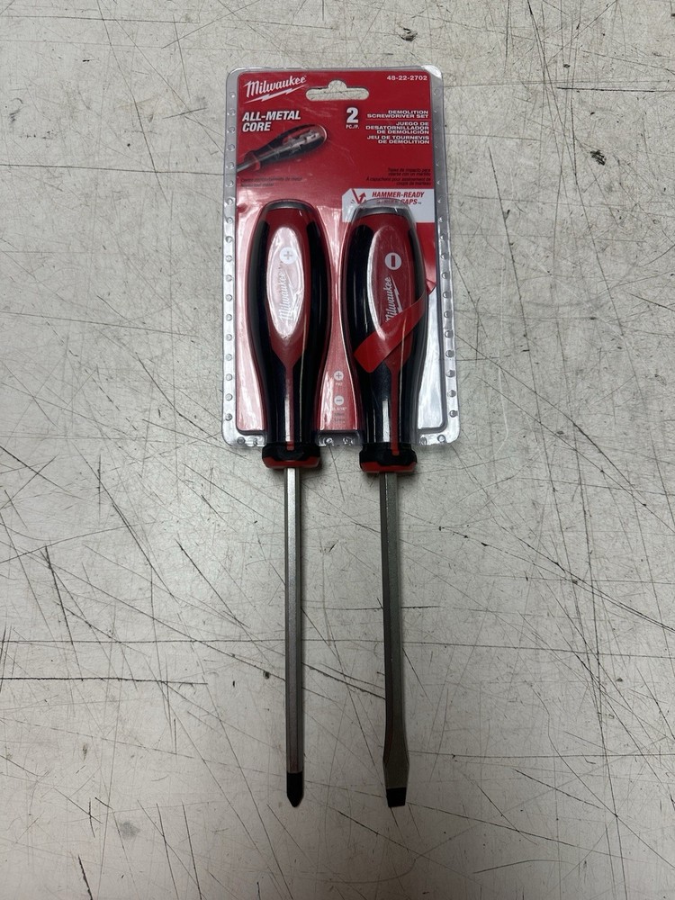 Milwaukee 48-22-2702 Demolition Screwdriver Set