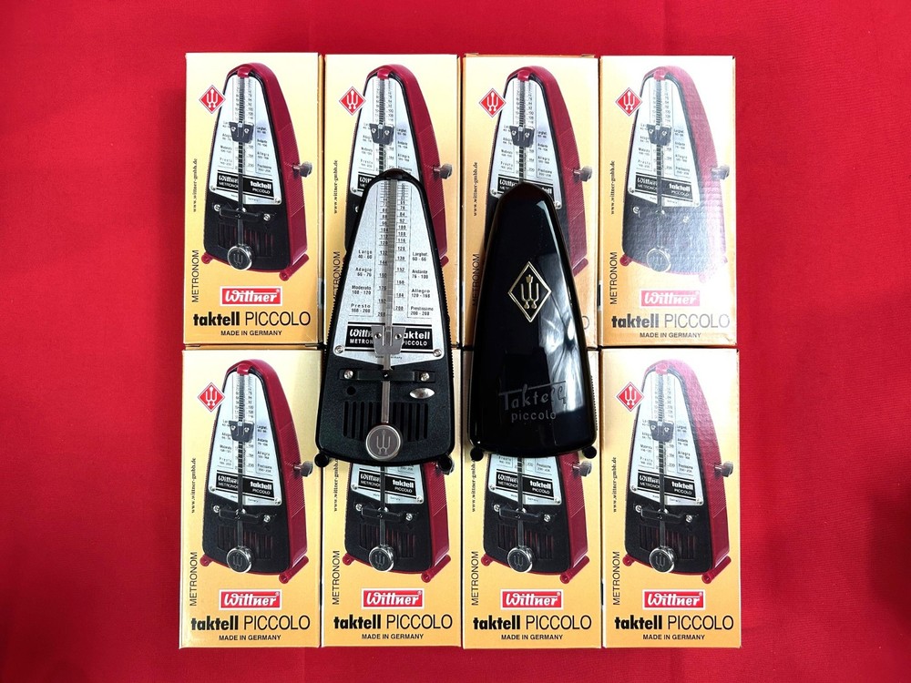 Wittner Taktell Piccolo Metronome Black and Ruby