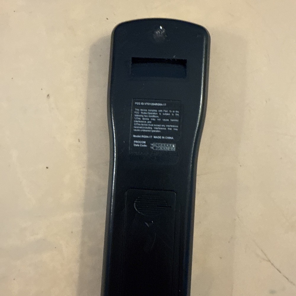Procom Fireplace Remote Control Model RG04-1T