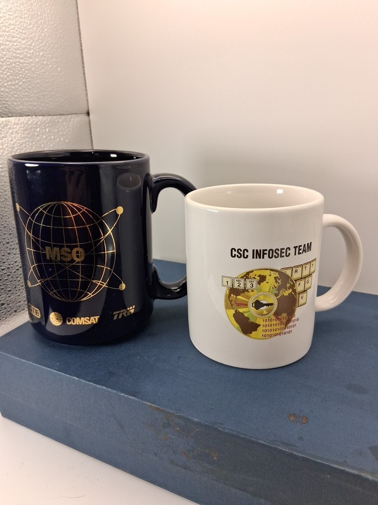 Military Tech & Satellite Communications Mug Set