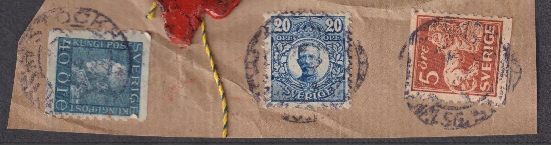 EXTREMELY RARE HIGH QUALITY AMERICAN EXPRESS CO. WAX SEAL STOCKHOLM SWITZERLAND!