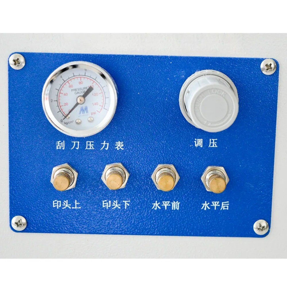GB-C5 Double Printing Head Two-colour Pad Printing Machine Coding Machine