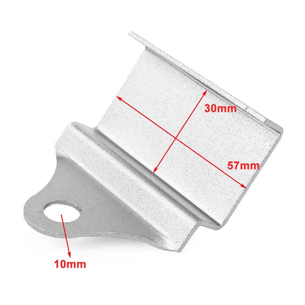 CNC Water Temperature Meter Voltmeter Thermometer Mounting Bracket 5 Color