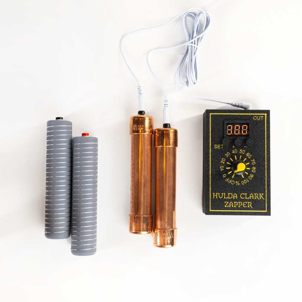 Hulda Clarck’s Protocol Gadget Multi Frequency Zapper full kit