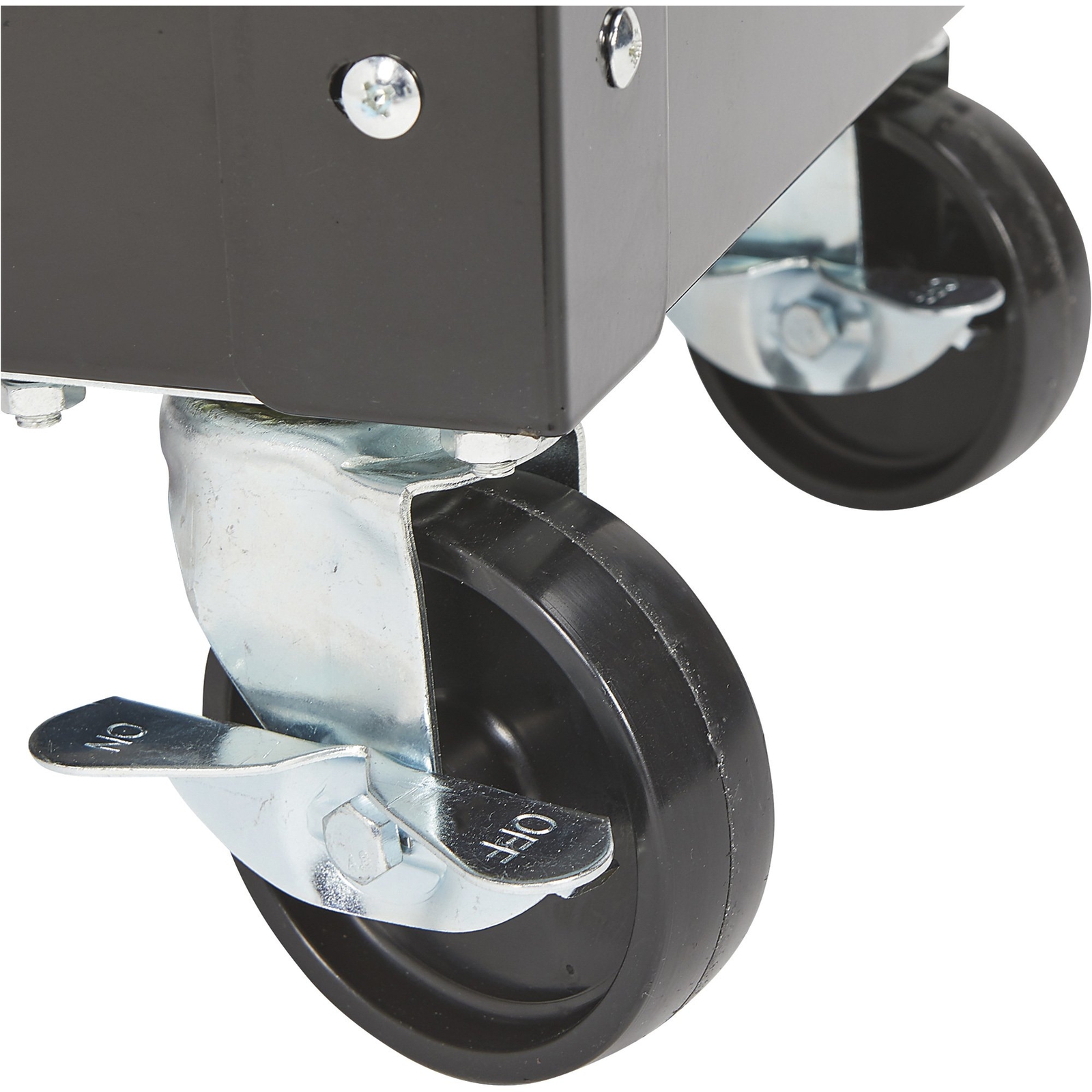 Ironton 28in. 2-Drawer Tool Cart, 30-1/2in.L x 14-1/2in.W x 33in.H, 350-Lb.