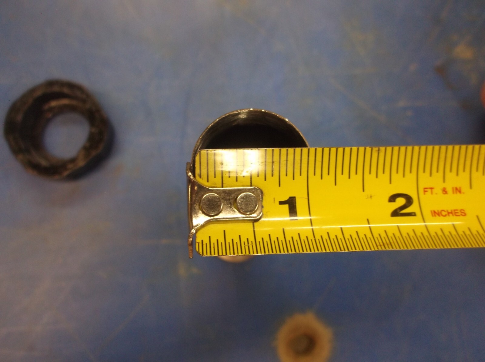 ENTERPRISE & OTHER NUT 1" STAINLESS STEEL TUBE SAUSAGE STUFFER LARD PRESS