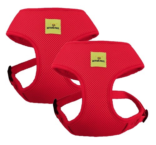 2-Pack Dog Pet Vest Harness Strap Adjustable Mesh Small Medium Large XL No Pull