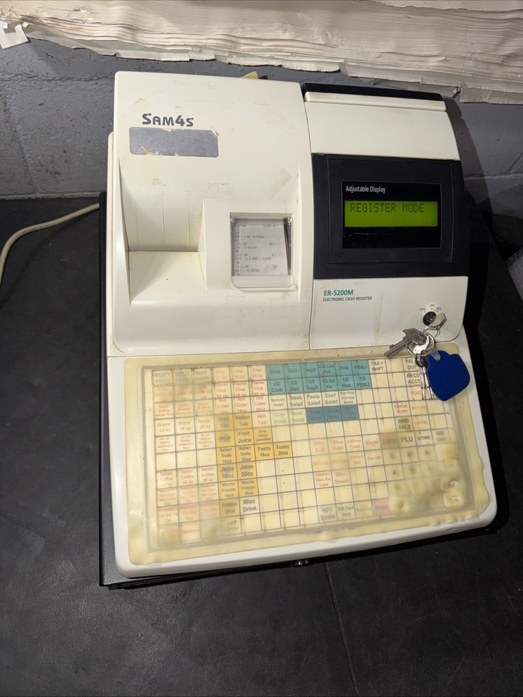 Sam4s ER-5200M Cash Register