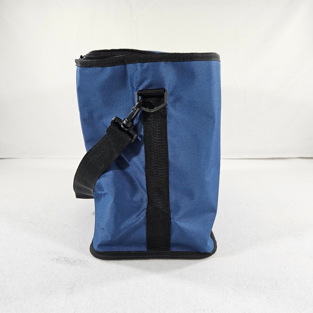 Bogg Brrr Blue Solid Polyester Insulated Cooler Bag with Shoulder Strap