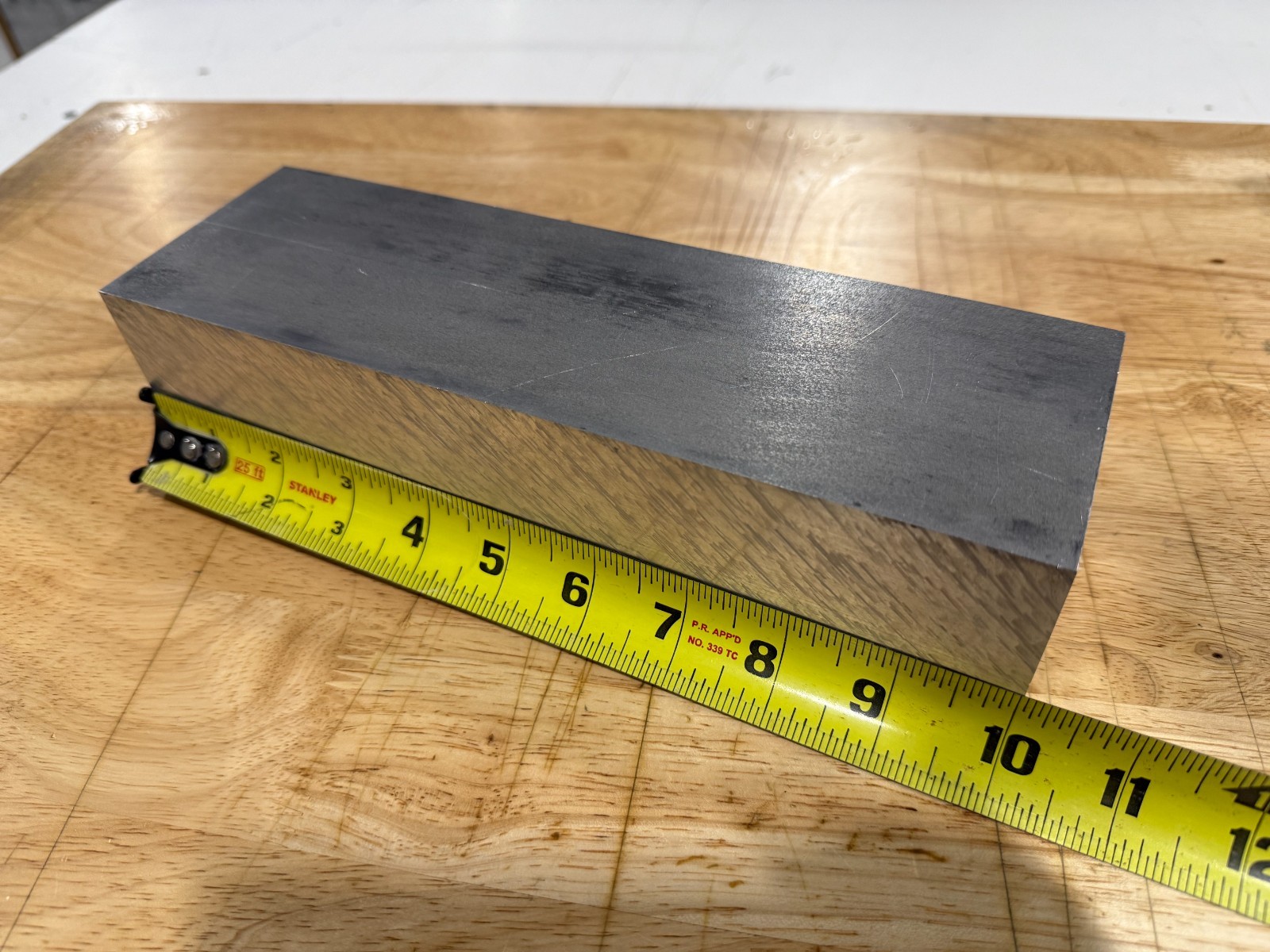 7075 T6 Aluminum Billet Stock 10 x 2.5 x 3