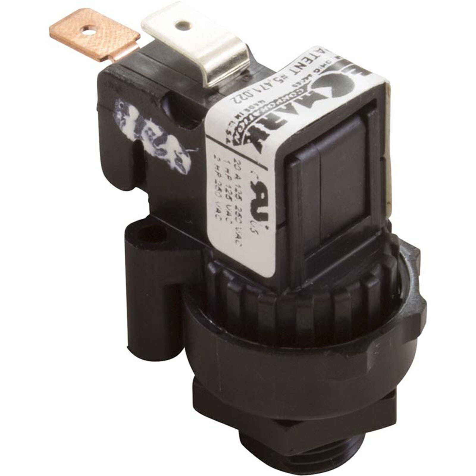 Air Switch, Tecmark TBS 310A, SPST, 25A, Latching