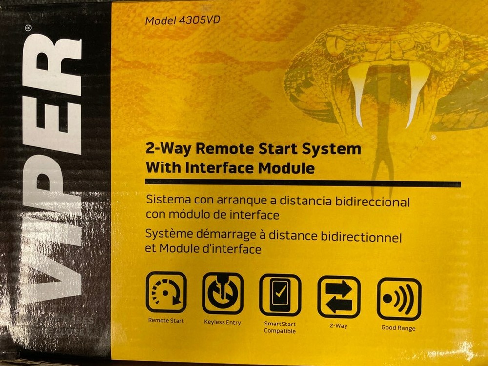 Viper 4305VD 2-Way Remote Start System with Interface Module