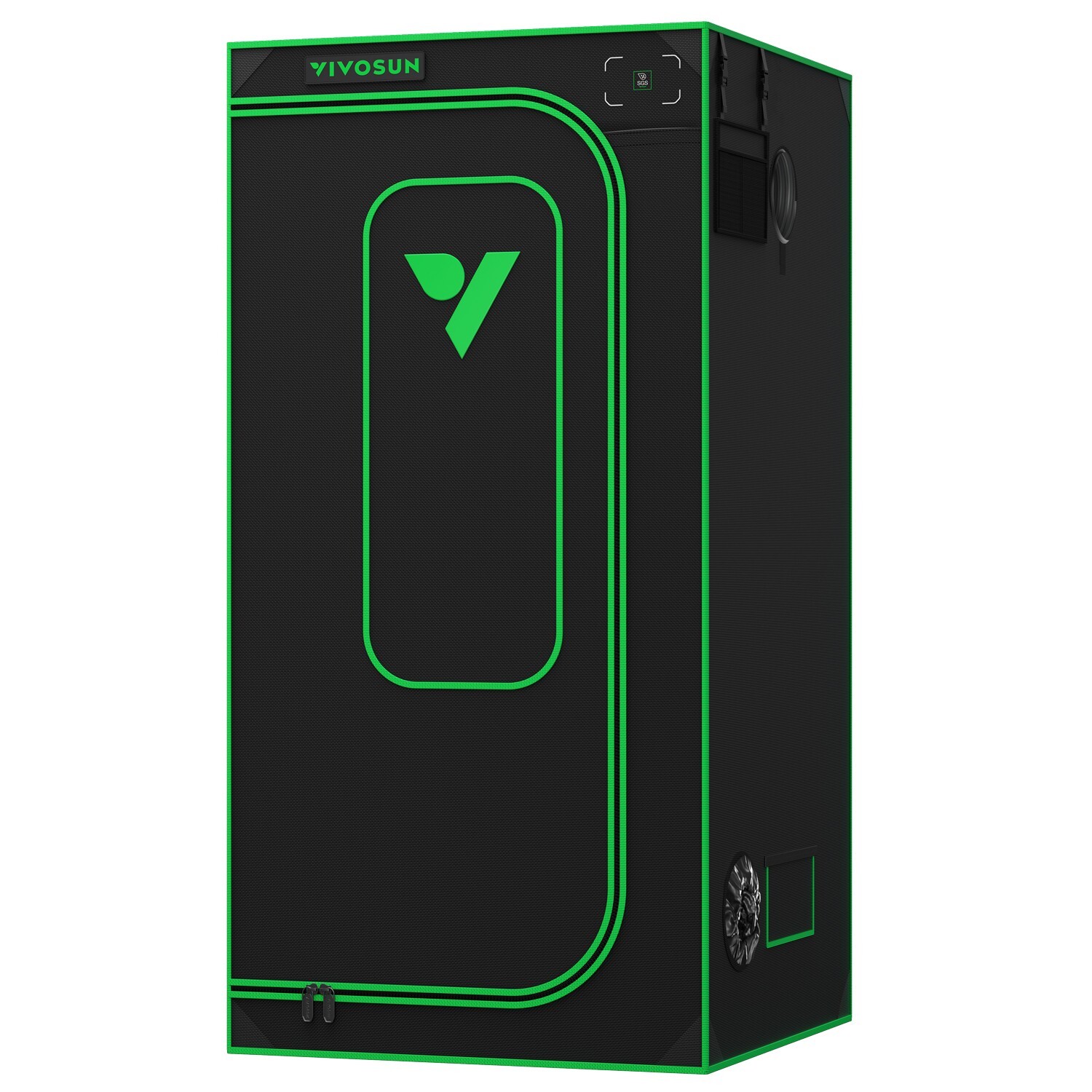 VIVOSUN P336 3x3ft Grow Tent36"×36"×72" ,2000D Oxford canvas lined,Non Toxic