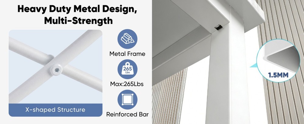 40 Inch Small Computer Office Desk Modern Simple Style Writing Study
